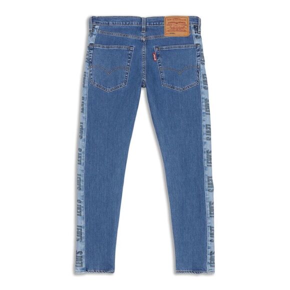 Levi’s Hi-Ball Roll Logo Stripe Jeans - Picture 2 of 9